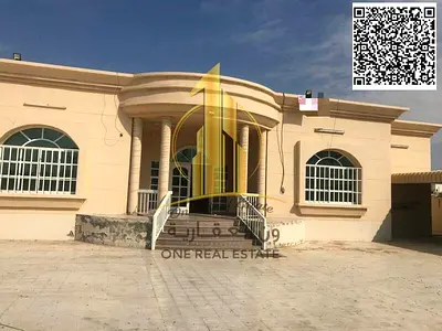 فيلا طابق أرضي للإيجار في الجرف 1 عجمان | 15,000 قدم² | 4 غرف | مجلس وصالة | حوش كبير | للمواطنين فقط