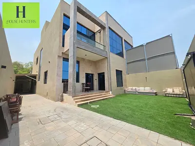 BRAND NEW LAVISH 5 BEDROOMS VILLA AVAILABLE FOR RENT IN AL JAZZAAT SHARJAH