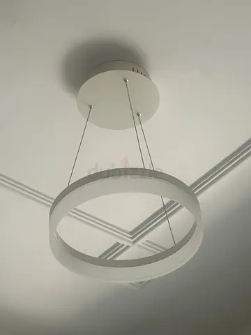 Brand new Modern Circular Wall Light Fixture - White LED Ring