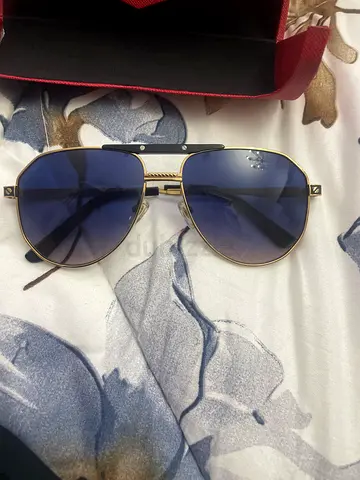 Cartier Santos-Dumont Aviator Sunglasses - Authentic, Made in France