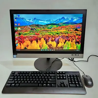 Lenovo AIO PC 8th Generation i3- RAM 4GB- SSD 256 GB,Wifi webcam, Windows-11