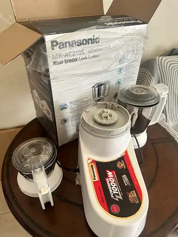 Panasonic 1000W Mixer Grinder with Jars -Good Working condition