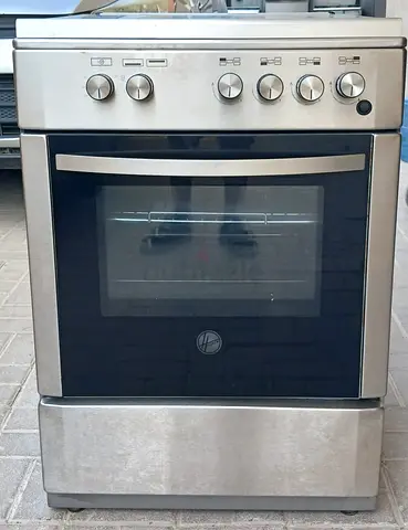 Hoover gas cooker, size 60x60cm, condition all 4 burners and oven are in properly working.
