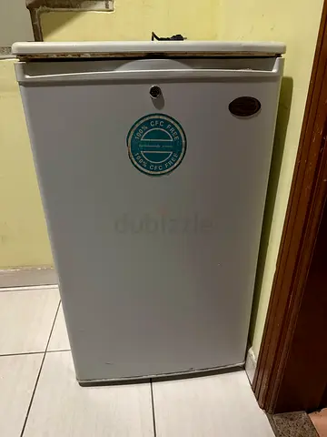 Small single-door mini fridge - good working condition
