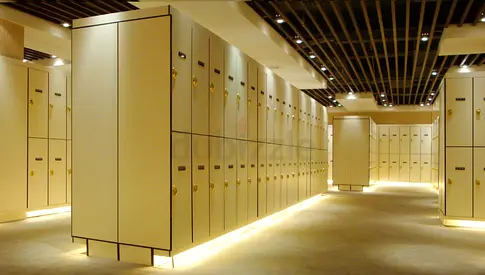 Reno Gym Locker & Reception Furniture and Flooring Renovation