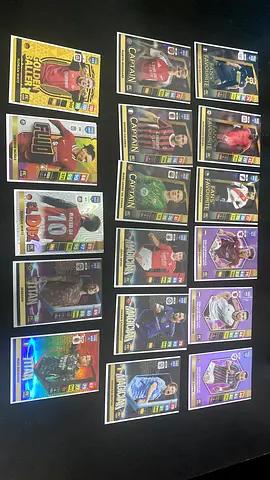 Collection of Football Trading Cards - Assorted Players and Inserts