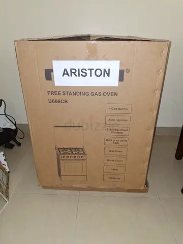 Ariston Free Standing Gas Oven U606CB - Brand New in Box