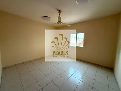 Two rooms and a hall for rent in Al Nuaimiya 2 near Gulf Bridge, 2 bathrooms, balcony, at a price o