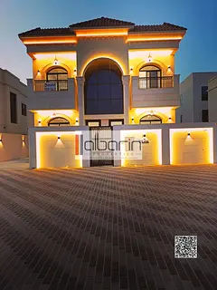 Luxury corner villa with pool for sale in Al-Haliyo 2 opposite Azha, including registration fees