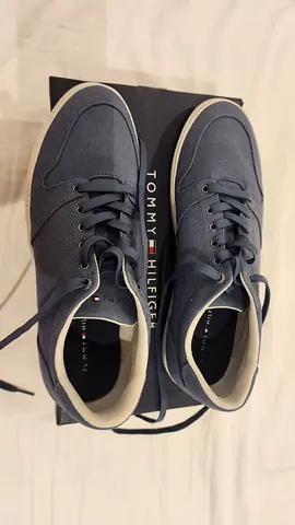 Tommy Hilfiger Men's Casual Sneakers - 41, Light Blue