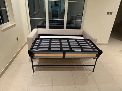 Vimle two seater sofa bed with mattress