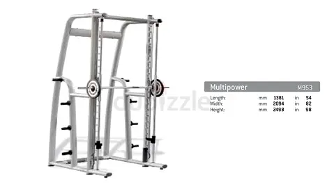 Technogym Selection Multipower Smith Machine (M953) – Commercial Gym Equipment