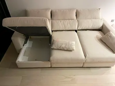 Perfect condition IKEA Eskilstuna L Shape Sofa bed