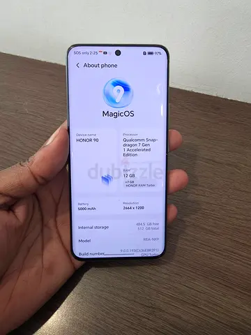 Honor 90 5G global 512gb /12 scratches screen good condition only phone