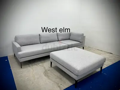 Brand new condition west elm sofa