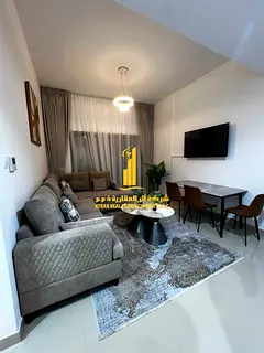 Luxury second-occupancy apartment ✨ One bedroom, living room, and balcony for monthly rent in Al N