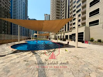 Annual 2BR Apartment for Rent in Al Mamzar with Sea View, Landlord-Paid A/C, Free Gym & Pool, Garden, Flexible Payment Plans & Prime Location