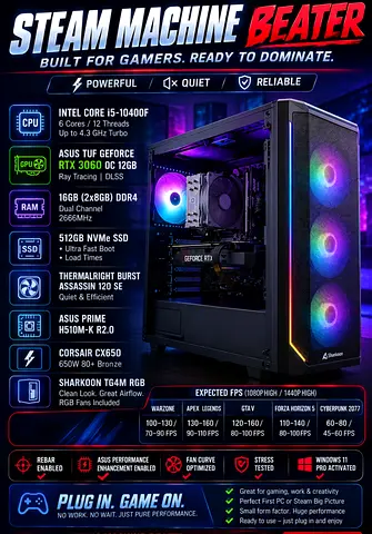 RTX 3060 12GB (Brand New) Gaming PC