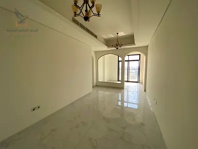 A brand new first-time 3-bedroom apartment in the Al Tallah area of ​​Ajman This apartment features two master bedrooms three bathrooms a balcony