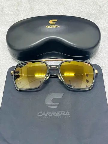 Carrera Men's Sunglasses with Case - Brown Gradient Lenses