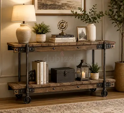 Pottery barn Reclaimed Wood Console Table