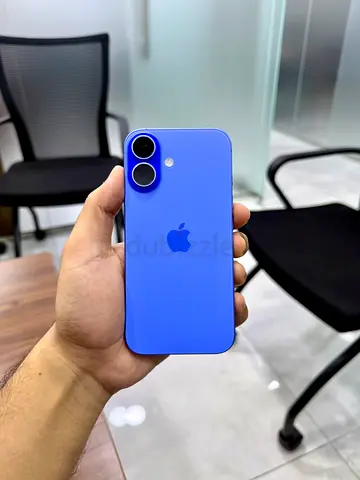 📱 iPhone 16 128GB Ultramarine Blue | 100% Battery | Apple Warranty | AED 2,000