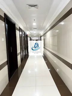 Beautiful 1 Bed Room unit in fully family Building near Dubai border opposite Sahara center in just