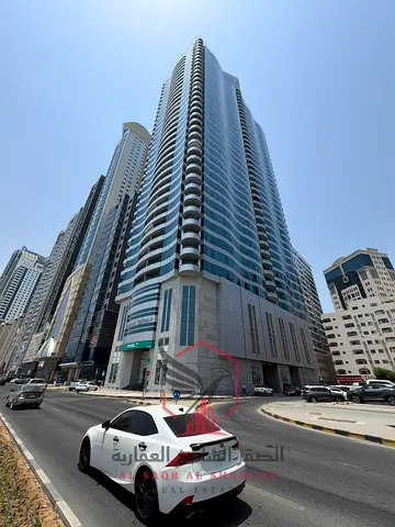 Fully furnished 2BR apartment in Al Majaz 3 with sea view balcony built in wardrobes landlord AC free gym pool parking and free maintenance