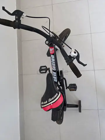 Kids Bicycle with Training Wheels - Good Condition