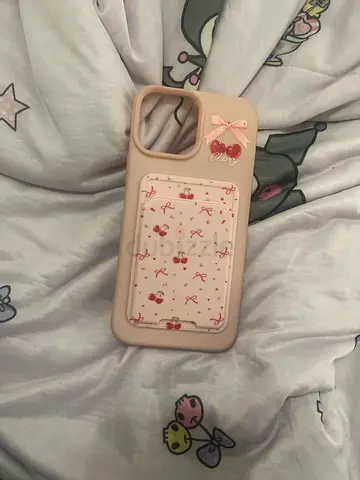 Pink IPhone 12 Pro Max Phone Cover With Card Holder