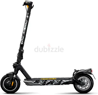 Jeep 2xe Urban Camou Electric Scooter, Foldable & Portable, 45km Range, 25km/h Max Speed, 48V 9.6Ah