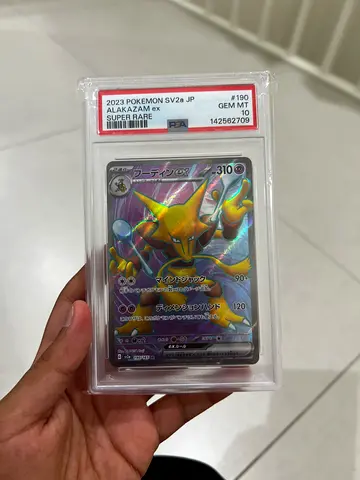 Graded Pokemon card - alakazam ex Japanese - PSA 10