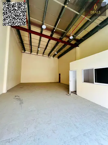 2,000 Sq.Ft. Ground Floor Warehouse | 21 kW Power | Al Jurf Industrial Area 1 | AED 90,000