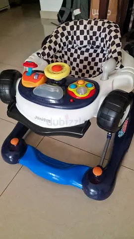 Baby Walker with Activity Tray - Good Condition