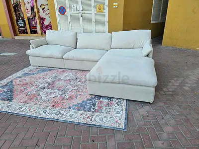 Home Center swin feather filled sofa