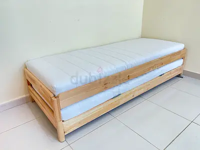 IKEA UTÅKER Stackable Bed + 2 Mattresses – Excellent Condition

Space-saving and versatile IKEA UTÅK