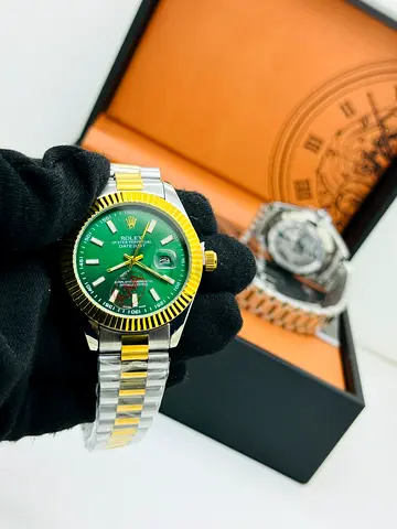 Rolex premium quartz mens watch