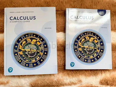 Calculus Tenth Edition Course and Solutions Manual Book Pair for Grade 9-12 high school