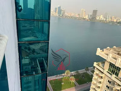 Largest 2 bedroom apartment with panoramic views balcony overlooking the sea free AC covered by the owner free parking master maid room