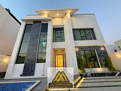 Luxury VIP villa, super deluxe finishing, 8 master bedrooms with a swimming pool, in the Al-Aliya ar