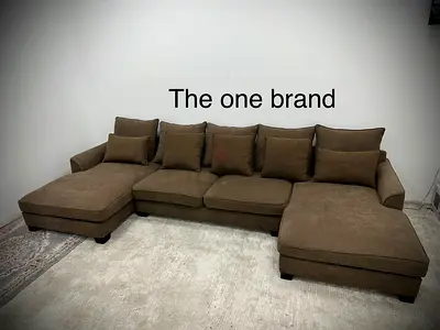 Like new condition the one brand Ushape sofa