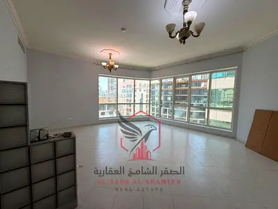 شقة غرفة نوم وصالة للإيجار في المجاز 3 تكيف مجاني مع جيم ومسبح مجاني