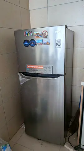 URGENT! Transport is free: LG Silver 2-Door Refrigerator