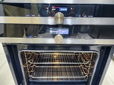Siemens iQ700 Built-in Microwave Oven 21L BE634LGS1M Black Siemens Home Connect Built In Electric Ov