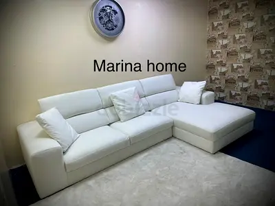 Like new condition marina home lshape sofa