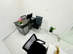 Discover the joy of hassle-free renting| Fully fitted office for Rent