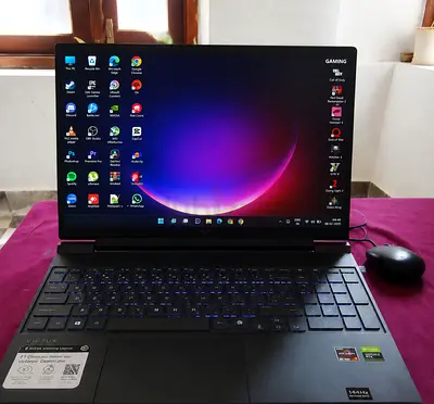 HP Victus gaming laptop used, excellent condition 144Hz Refresh Rate