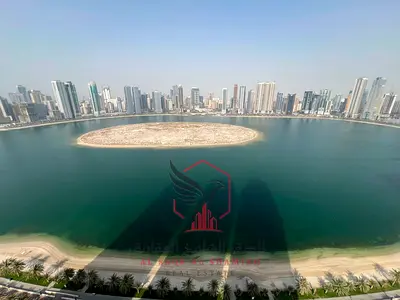 **Spacious 3 Bedroom Apartment for Annual Rent | Al Mamzar, Sharjah. Sea view, free parking, free gym & swimming pool, central AC, free maintenance,