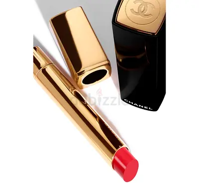 Genuine Chanel Rouge Allure Lipstick - New/Unused (Gold Case, Coral Shade)