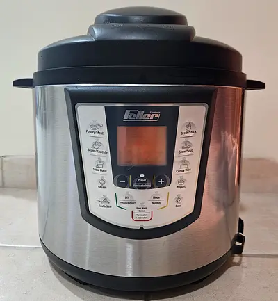 Feller Germany 1000W 6L Electric Pressure Cooker, 12-in-1 MultiCooker